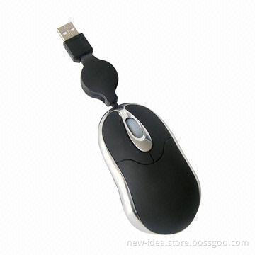 Optical Gift Mouse, Software Resolution Up to 6,400dpi